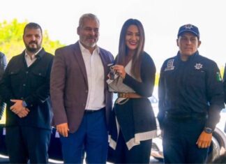 Mónica Valdez reconoce respaldo del Gobernador Alfredo Ramírez a municipios para fortalecer la seguridad