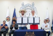 LA UMSNH VUELVE A MARCAR HISTORIA, SEÑALA YARABÍ ÁVILA AL FIRMAR CONVENIO CON EL CONSEJO SUPREMO INDÍGENA