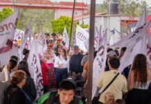 Gladyz Butanda abandera en Capula la lucha pacífica por la transformación