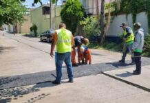Gobierno de Morelia atiende solicitudes ciudadanas con balizamiento de reductores de velocidad