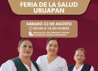 SSM llevará Feria de la Salud gratuita a Uruapan