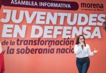 Más de 2 mil jóvenes respaldan a Gladyz Butanda en defensa de la 4T