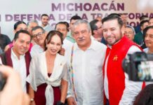 Reyes Galindo reitera respaldo a Raúl Morón para continuar con la transformación en Michoacán