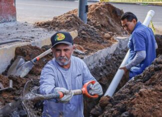 Ooapas atiende reportes de fugas en el Sector Revolución