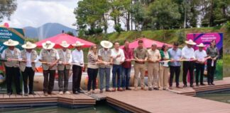 Inauguran nuevo atractivo turístico en Muelle San Pedrito, en Pátzcuaro, con lanchas de 50 pesos
