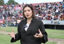 Brissa Arroyo preside la elevación masiva de globos de Cantoya