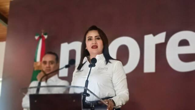 Gladyz Butanda niega división en Morena: «cada quien va por su camino por el proceso interno, luego iremos todos juntos», señaló