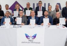 RED JUNTOS POR MICHOACÁN SUMA ESFUERZOS EN MATERIA EDUCATIVA EN PRO DE LOS MIGRANTES; SIGNA CONVENIO CON SEMIGRANTE