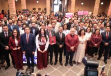 GP de Morena ha convertido demandas sociales del pueblo en derechos: Bugarini al presentar Segundo Informe Legislativo de la fracción
