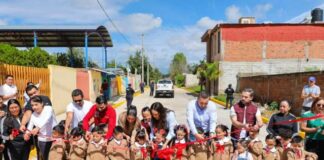 Zacapu continúa transformándose con obras que mejoran la movilidad, Mónica Valdez inauguró nueva vialidad