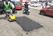 Gobierno de Morelia continúa bacheo en distintos puntos del municipio
