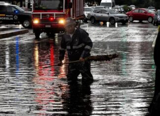 Atiende Gobierno de Morelia, contingencia provocada por lluvias