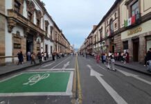 Gobierno de Morelia mantiene dispositivo de orden en el Centro Histórico