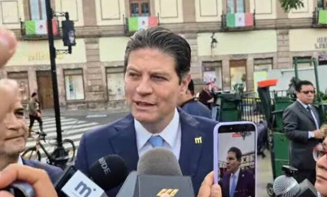 Alfonso Martínez, respetuoso de designación de Torres Piña; urge a atender inseguridad en Michoacán