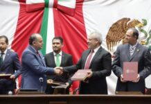 Entre críticas y reconocimientos, Congreso recibe Quinto Informe de Bedolla
