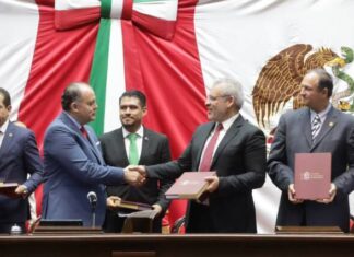 Entre críticas y reconocimientos, Congreso recibe Quinto Informe de Bedolla