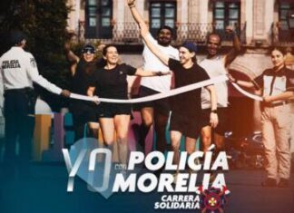 Policía de Morelia anuncia fecha para entrega de kits de carrera atlética