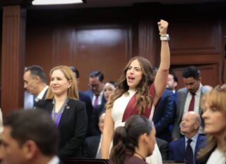 En el marco del Quinto Informe del Ejecutivo, Giulianna Bugarini destaca obras y resultados