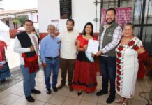 Erendira Isauro refrenda compromiso con artesanas y artesanos de Michoacán