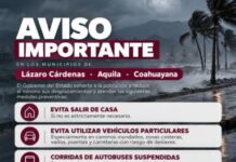 Suspenden actividades comerciales y transporte en la costa, ante riesgo por lluvias de huracán Polo: Raúl Zepeda