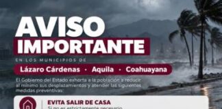 Suspenden actividades comerciales y transporte en la costa, ante riesgo por lluvias de huracán Polo: Raúl Zepeda