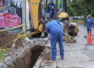 Ooapas atiende puntos críticos de drenaje para mantener en funcionamiento la red sanitaria de Morelia