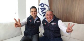 Michoacán se pintará de azul en 2027, reafirman Jorge Romero y Carlos Quintana