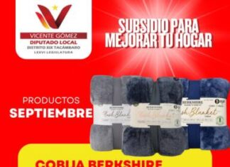 Abre Vicente Gómez Núñez ventanilla de apoyo subsidiado de cobertores