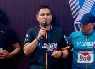 Policía Morelia reúne a más de 1,200 atletas en histórica carrera solidaria