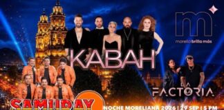 Todo listo para el gran concierto de la Noche Moreliana