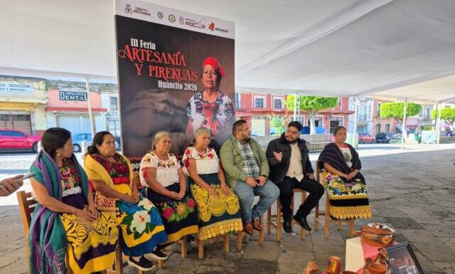 Anuncian Tercera Feria de la Artesanía y Pirekuas Huáncito 2026