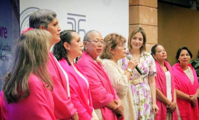 Impulsan en el Congreso del Estado prevención del cáncer de mama con curso de autoexploración y Feria de la Salud, organizado por el STASPLE