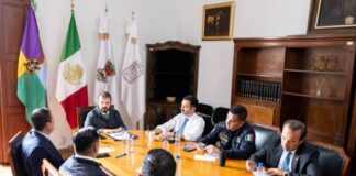 Guardia Civil y Policía mantienen operativo en el centro histórico para evitar instalación de comercio informal