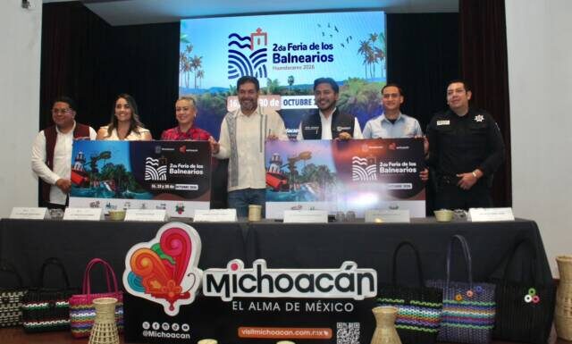 Anuncia Alexis Velázquez 2da Feria de los Balnearios de Huandacareo; regalarán 50 mil boletos