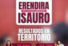 Erendira Isauro presenta resultados en territorio en su segundo informe legislativo