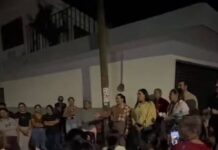 Adriana Campos Huirache reconoce talento y tradición del grupo de danza Cristo Rey en Jacona