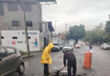 Gobierno de Morelia realiza bacheo en diferentes puntos