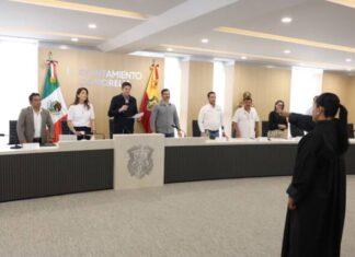 Alfonso Martínez toma protesta a Cecilia Escudero como nueva Jueza Municipal