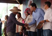 Alfonso Martínez Alcázar inaugura la Feria Nacional Artesanal de la Catrina de Capula