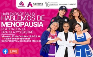 Adriana Campos Huirache convoca a foro para hablar sin tabúes sobre menopausia y salud femenina