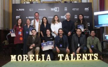 Comisión Fílmica de Morelia da a conocer proyectos premiados de Morelia Talents 2026