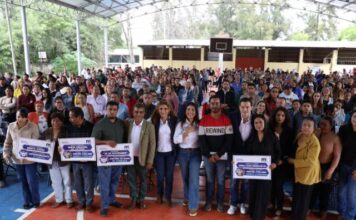 Reconoce comunidad educativa apoyo de Alfonso Martínez Alcázar hacia escuelas de Morelia
