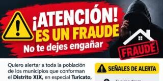 Alerta Vicente Gómez sobre posible fraude en supuesto programa de vivienda