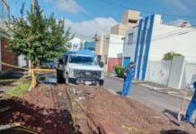 ATIENDE OOAPAS FUGA DE AGUA POTABLE Y CONCLUYE TRABAJOS EN NUEVA CHAPULTEPEC